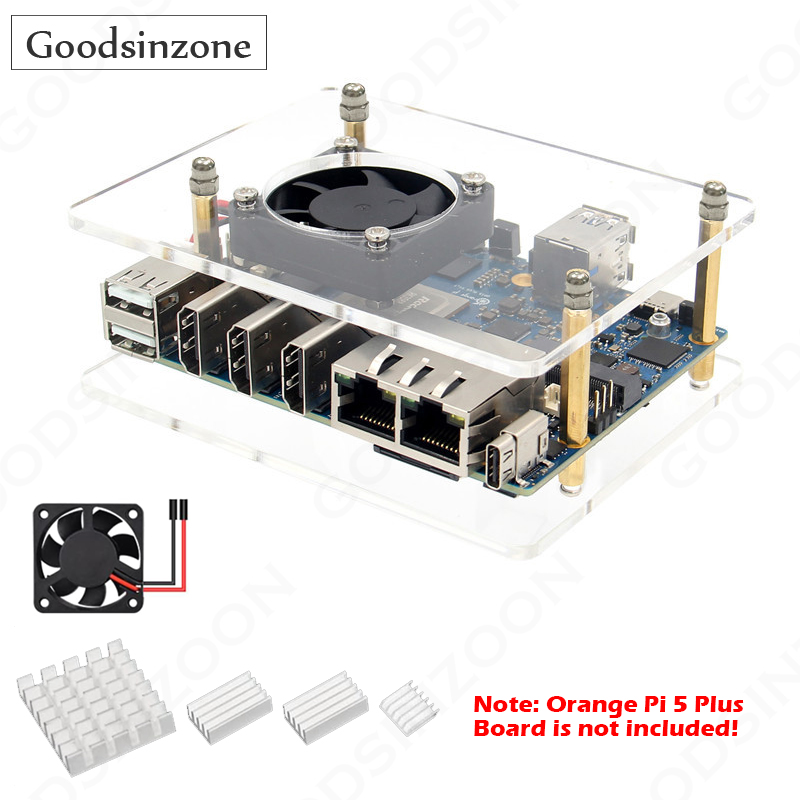 Orange Pi 5 Plus 16Gb - Oranje Pi 5 Plus Hoesje Met