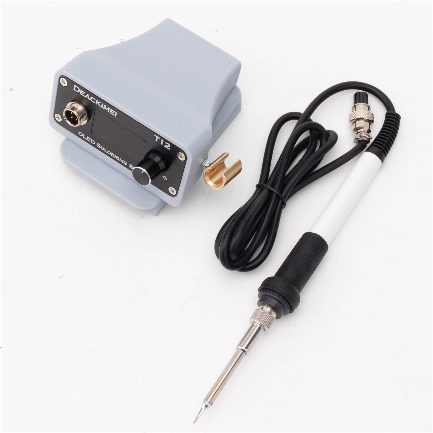 Soldering Station T12 Oled - Soldeerstation/ijzer voor Greenworks 24v batterij Draadloos