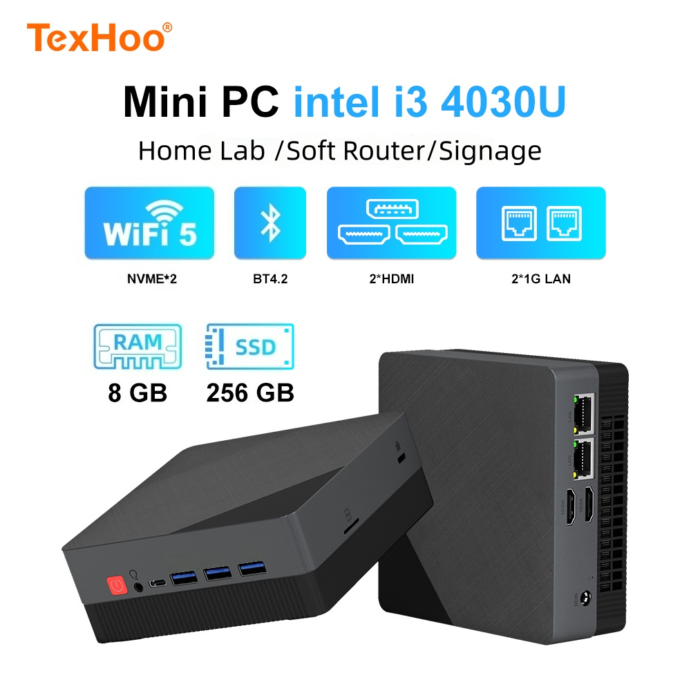 Texhoo MINI PC Intel Core I3 4 - Khadas Vim4 8Gb recensie en prijs
