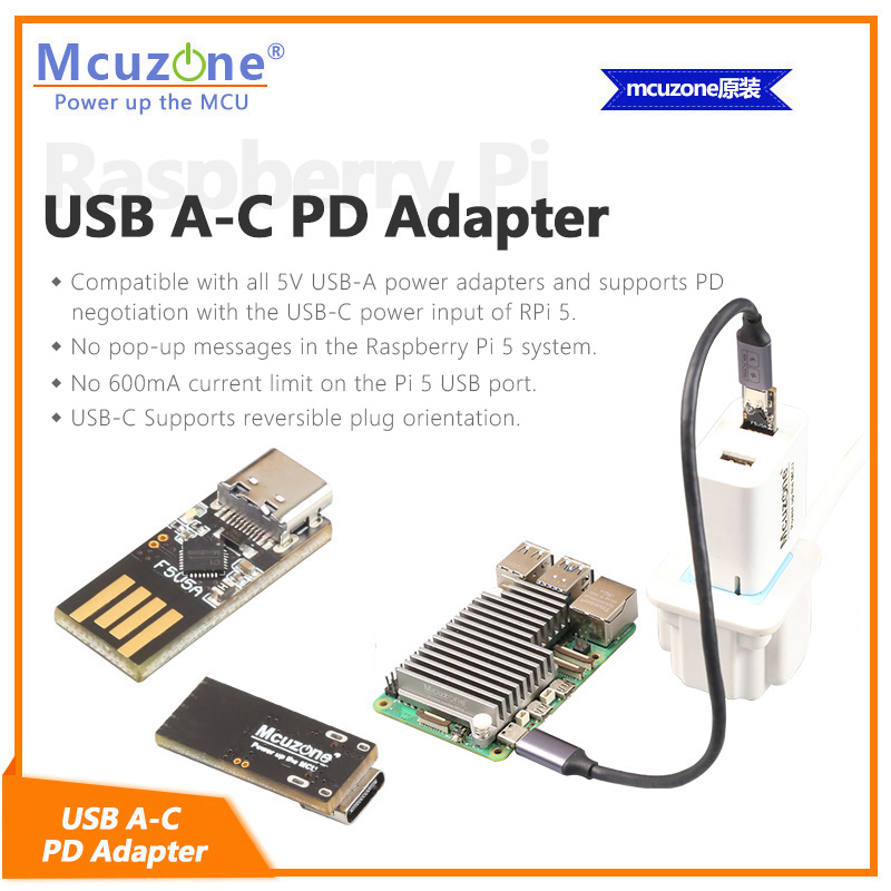 Raspberry Pi5 USB A-C PD-adapt - Banana Pi Bpi-M5 recensie en prijs