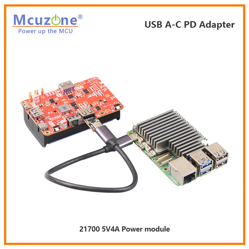 Raspberry Pi5 USB A-C PD-adapt - Banana Pi Bpi-M5 recensie en prijs