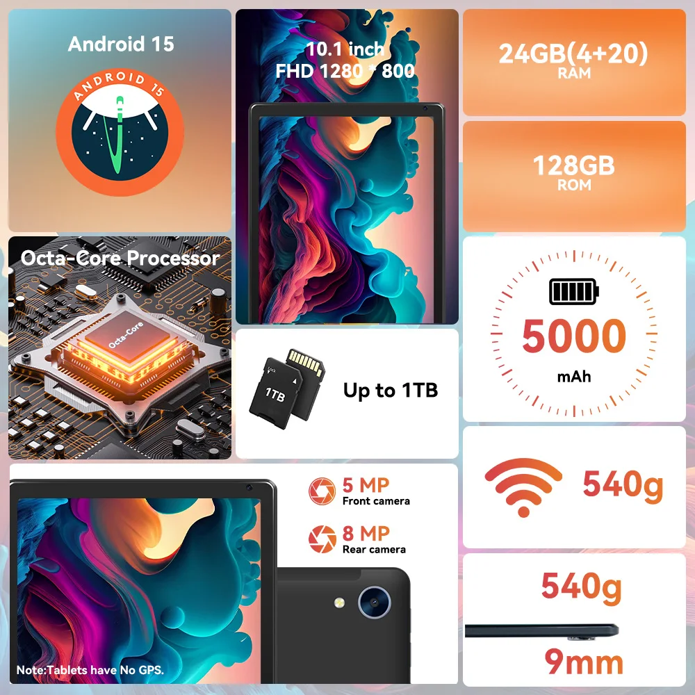 URAO 10,1 inch Android 15 tabl - Khadas Vim4 8Gb recensie en prijs
