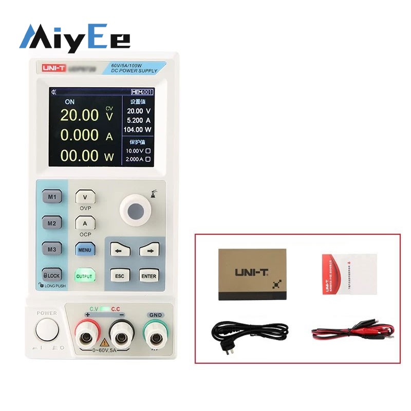 UNI-T 60V 5A/8A180W/100W Progr - Programmable Dc Power Supply 60V 5A recensie en prijs