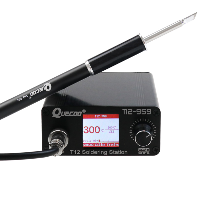 T12-959 V5.1 Soldeerstation El - Soldering Station T12 Oled recensie en prijs