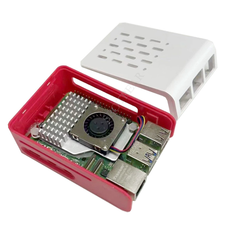Raspberry Pi 5 rood-witte koel - Raspberry Pi 5 8Gb Kit recensie en prijs