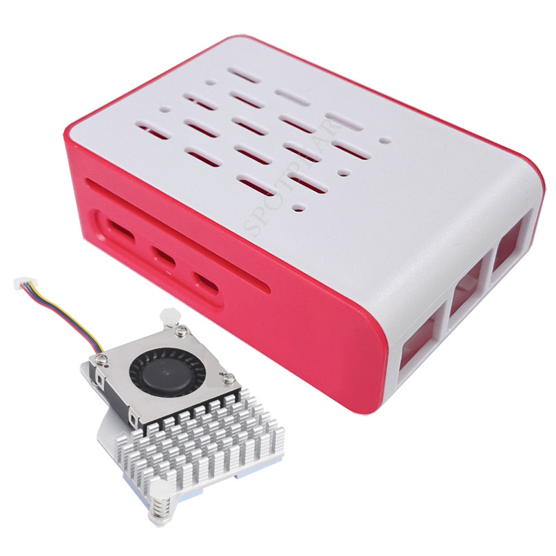 Raspberry Pi 5 rood-witte koel - Raspberry Pi 5 8Gb Kit recensie en prijs