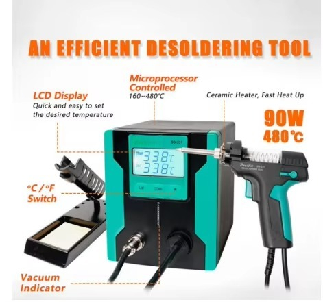 ESD Safe SS-331H Digitale Elek - Desoldering Gun Vacuum Electric recensie en prijs