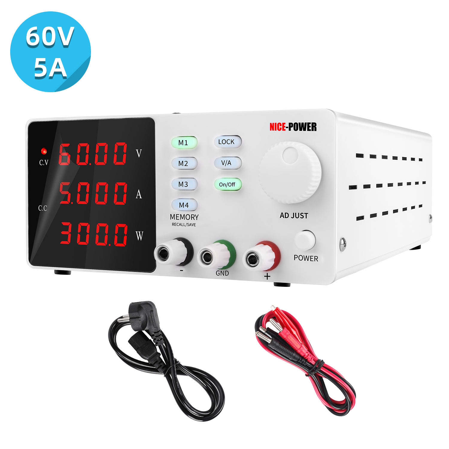 Nieuw ontwerp Nice Power Spps- - Programmable Dc Power Supply 60V 5A recensie en prijs