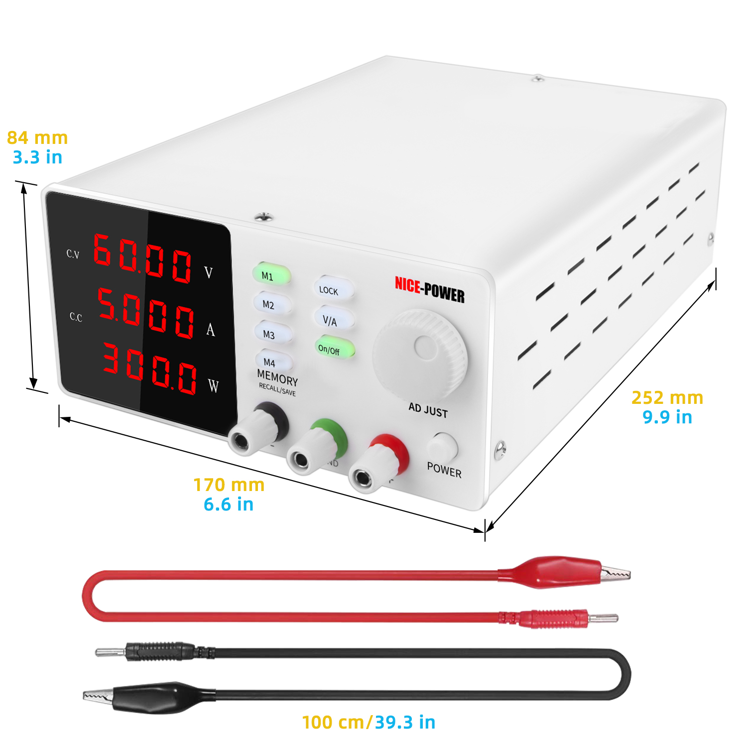 Nieuw ontwerp Nice Power Spps- - Programmable Dc Power Supply 60V 5A recensie en prijs
