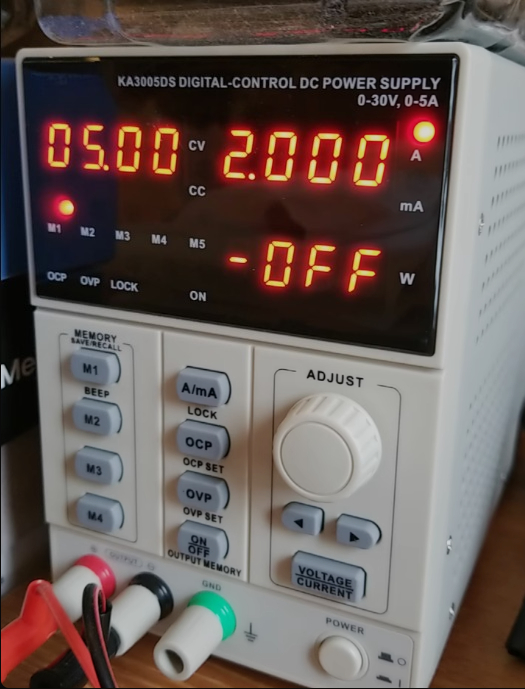 KA3003D / KA3005P Digitale pro - Programmable Dc Power Supply 60V 5A recensie en prijs