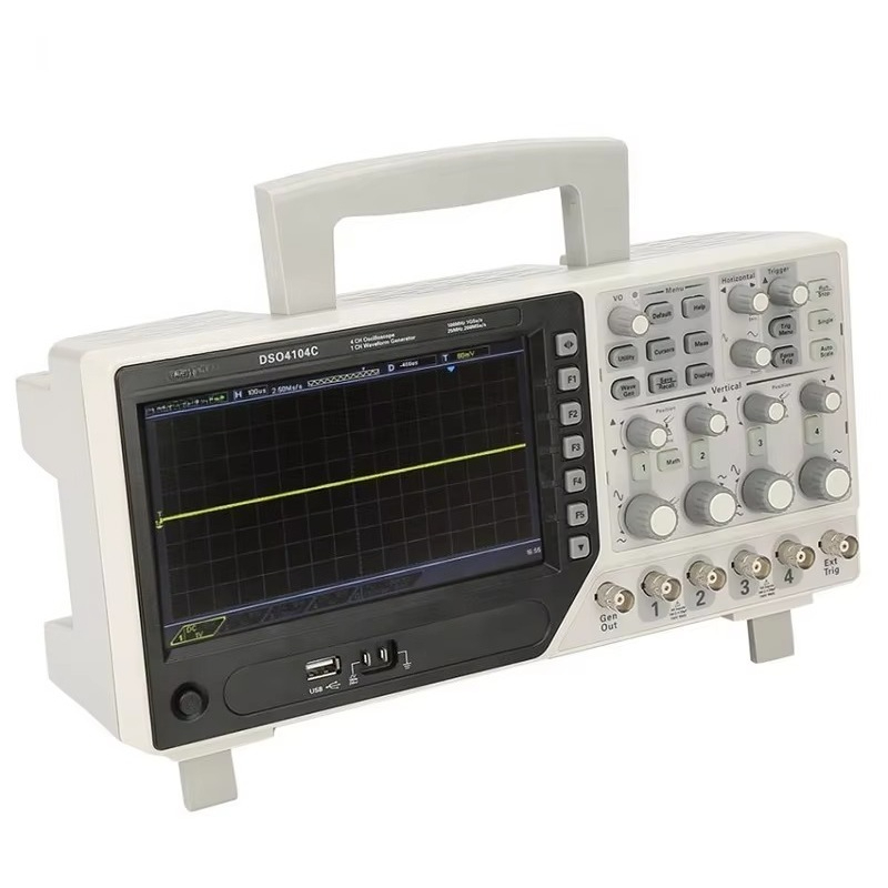 Hantek DSO4104C Digitale Opsla - Digital Storage Oscilloscope 100Mhz 4Ch recensie en prijs