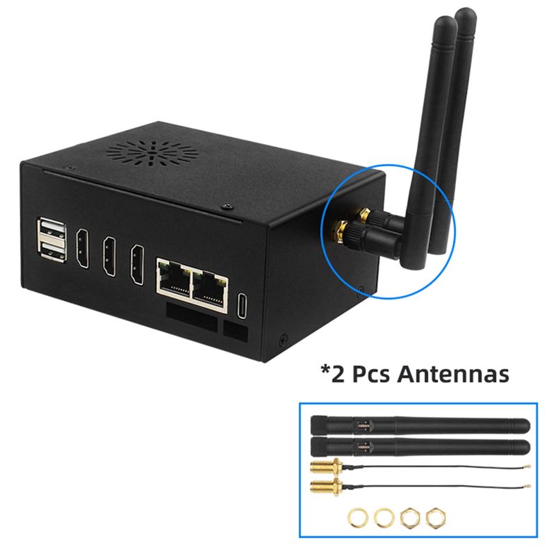 HGHO Metalen behuizing met koe - Orange Pi 5 Plus 16Gb recensie en prijs