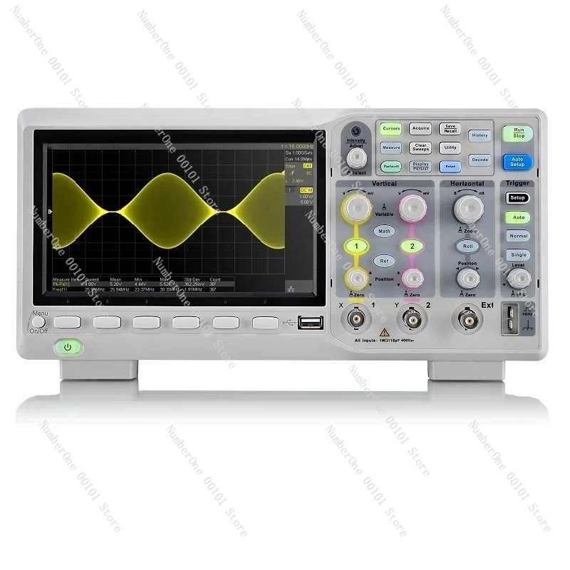 SDS1204X-E SDS1104X-E 4-kanaal - Digital Storage Oscilloscope 100Mhz 4Ch recensie en prijs