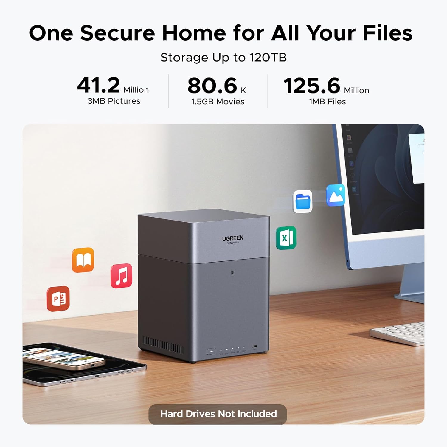 UGREEN NAS DH4300 Plus 4-bay d - Khadas Vim4 8Gb recensie en prijs
