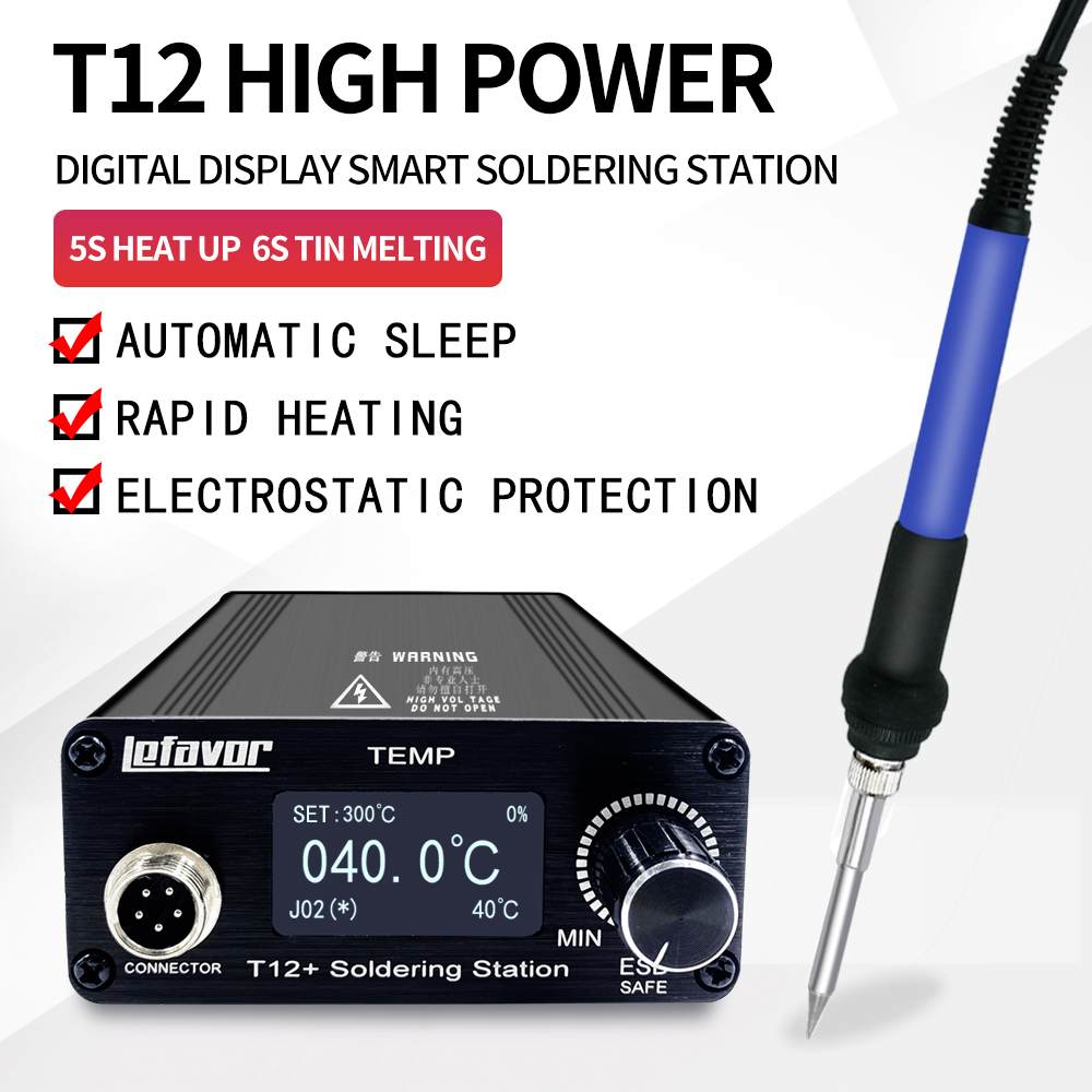 T12 + Soldeerstation soldeerbo - Soldering Station T12 Oled recensie en prijs